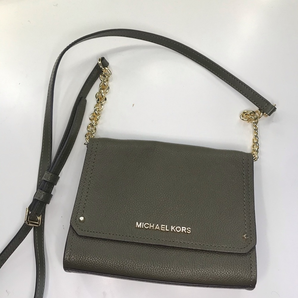 MK army green crossbody